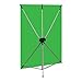 Westcott X-Drop Wrinkle-Resistant Photography and Video Conference Backdrop - Chroma-Key Green Screen Kit (5' x 7') Quick Assemble, Portable Background for Portraits and Headshots