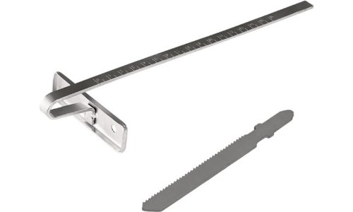 Defort DJS-625N Stichsäge, 1 Inbusschlüssel, 1 Parallelanschlag, Ersatz-Kohlebürsten Stück, 98298239 – Bild 4