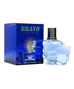 BRAVO-PERFUME FOR MEN-2.7 OZ-EDT-VERSION OF DIESEL ONLY THE BRAVE by Diamond Collection
