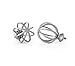 Sheffield Home, AMG and Enchante Accessories Round Cage Curtain Rod 36 to 66-Inch, RD0492Y1, Silver