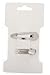 Trimweaver TW-DCARD-RCT-WHITE-100 100-Piece Rectangular Hair Clip Display Cards, Satin White