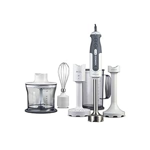 Kenwood Hand Blender, Anti-splash, Mixer includes 5 Attachments 0.5L Chopper, Soup & Masher Attachment, Whisk and 0.75L…