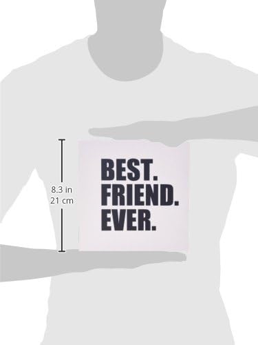 3dRose mp_151502_1 8" x 8" Best Friend Ever Gifts for Bffs and Good Friends Humor Fun Funny Humorous Friendship Gifts Mouse Pad - Image 3