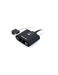 IOGEAR 2 Computer 4-Port USB 2.0 Peripheral Sharing Switch, GUS402