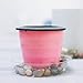 TRUEDAYS 6 Inch 5 Pack Clear Plant Saucers Flower Pot Tray Excellent for Indoor & Outdoor Plants
