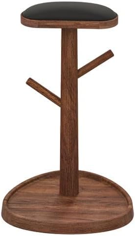 Wooden VR Headset Controller Storage Display Stand PSVR2 Pico4/3 Desktop Brown