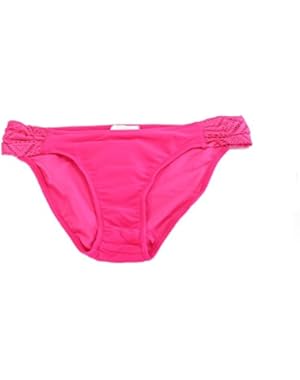 Jessica Simpson Women's Small Bikini Bottom Swimwear Pink S