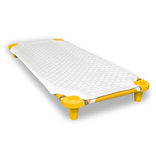 COTMAT Padded Cot Cover Sheet for Daycare Preschool with Elastic Corner