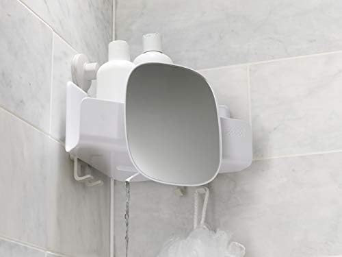 Joseph Joseph Easy Store Corner Shower Shelf with Detachable Mirror | eBay