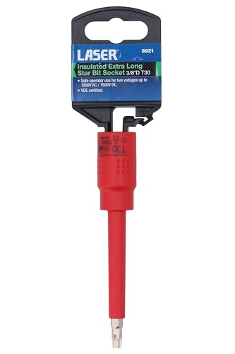 Laser Insulated Extra Long Star Bit Socket 3/8" D T30