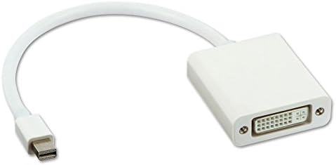 Mini DisplayPort (Thunderbolt) to DVI Female Adapter Cable - for Apple iMac, Mac Mini, Mac Pro, MacBook Air, MacBook Pro 13 inch, MacBook Pro 15 inch, MacBook Pro 17 inch with Mini Displayport output