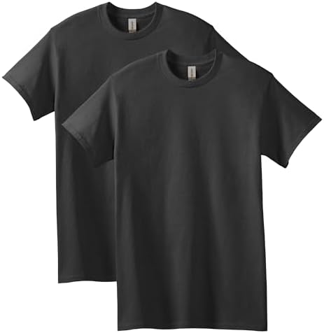 Jerzees Women's Tri-Blend V-Neck T-Shirt(2-Pack), Black Heather