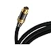 StarTech.com 50 ft. (15.2 m) 4 Pin S Video Cable - S-Video Cable - Gold Plated Connectors - Premium - Video Cable (SVIDHQ50),Black