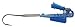 Pro-Troll Fishing Products E-Rotary Bait Holder with EChip and 5/0 Hook, Blue