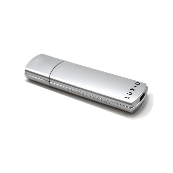 Super Talent STP28GLXSU LUXIO 128GB USB-Stick USB 2.0, silber in Giftbox – Bild 6
