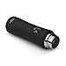 Swig Savvy Sports Water Bottle, Vacuum Insulated Stainless Steel, Straw Leakproof Lid, Storage Sleeve - 32oz (Black)