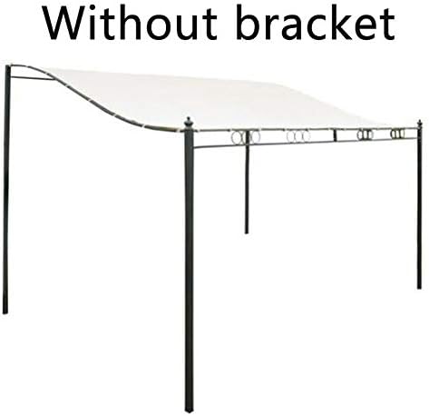 LYXMY Outdoor Canopy With Hook Loop Tent Carport Awning Sun Shelter for Garden Patio Gazebo Water Resistant Creamy White(3x2.6m)