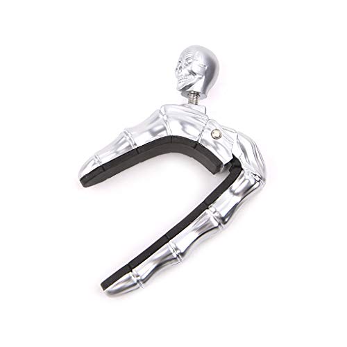 Forgun Skull Guitar Capo Knob Design Universal 4 5 6 12 String Ghost Finger Guitar Capo