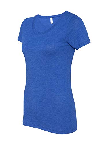 Bella 8413 Womens Triblend Short Sleeve Tee - True Royal Triblend44; Large
