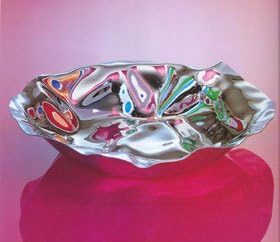 Alessi Sarria Fruit Basket in Polished Stinless Steel D.10.75"