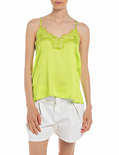 REPLAY W2069 Caraco, 966 Vert Citron, XS Femme