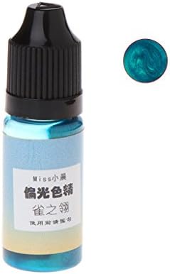 SLYlive Resin Pigment, Starry DIY Making Crafts UV Dye Jewelry Accessories - 24 Shiny Color s (# D)