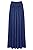 BEAUTYTALK Women's Rayon Span Solid Lightweight Floor Length Maxi Long Skirt with Pockets