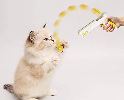 Cat Toys,Feather Ball Indoor Toy,Cat Interactive Toys for Indoor Cats,Cat Toy for Kitten Cat Having Fun Exercise Playing