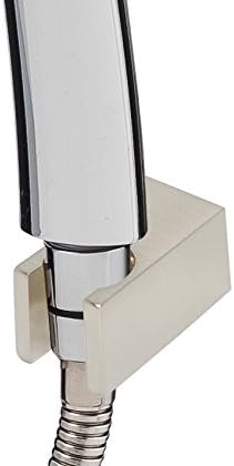 SmarterFresh Wall Mount Hand Shower Head Holder, Shower Wall Bracket for Brass Water Hose Holder, Bidet Sprayer and Shower Wand Holder for Wall Surfaces