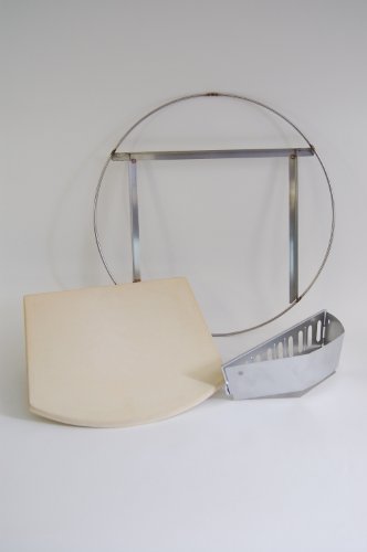 Made in USA KettlePizza Prograte and Tombstone Combination Kit for 22.5-Inch Kettle Grills, KPPG-22