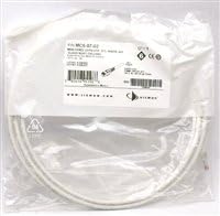 Product image for SIEMON MC6-07-02 MOD CORD, CAT6 UTP, 7FT, WHITE JKT, CLEAR BOOT,CM,LS0H