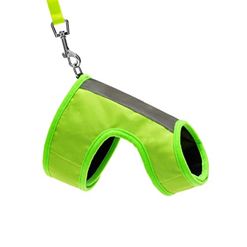 image for EXPAWLORER Reflective Cat Jacket Harness with Leash Set for Walking, S