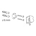 Marmolux Acc Robe Hook, Stainless Steel Towel/Robe Entryway Door Coat Hook Single Clothes Hat Hanger Prong Organizer for Bathroom Kitchen Heavy Duty Hotel Style Wall Mounted Bath Accessory in Black