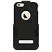Seidio DILEX Case with Metal Kickstand and Holster Combo for Apple iPhone 6 Plus- Retail Packaging - Black