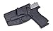 Rounded IWB Holster Fits: Glock G48 Holster - RH - Black Kydex - Concealment Express - American Made