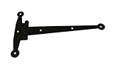 Shed Strap Hinge 12" (Set of 6) Heavy Duty Gate Hinge Barn Storage Shed Gate