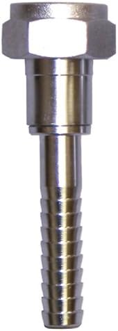SuperKlean 8-FGHT1/2-S Hose Fitting, 1/2" FGHT x Hose Barb Swivel