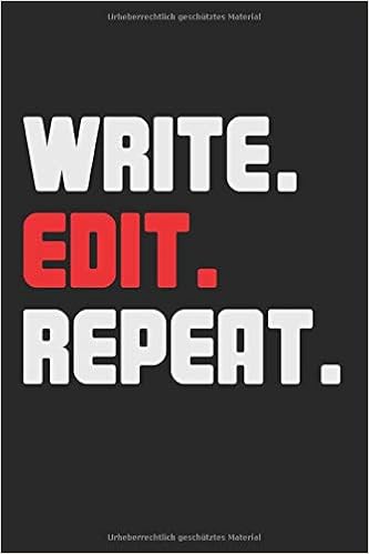 Write Edit Repeat A5 Kalender Terminplaner Journal Autor Schriftsteller Autoren Schreiben Editieren Bearbeiten Wiederholen German Edition Kleber Max Amazon Com Books