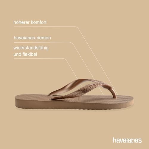Women's Top Tiras Toe Separator, Gold (Rose Gold), 39/40 EU (37/38 BR)