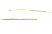 LitLaces - Gold Metallic Threaded Rope Shoe Laces for Sneakers and Shoes Polyester Fits Running Shoes (White/Gold, 45
