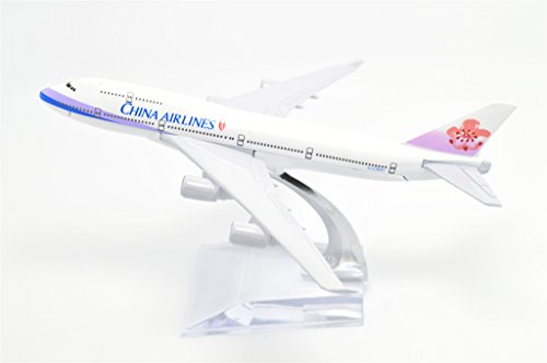 TANG DYNASTY(TM) 1:400 16cm Boeing B747-400 Taiwan China Airlines Metal Airplane Model Plane Toy Plane Model