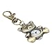 Cute Bear of Unisex Alloy Analog Quartz Keychain Watch (Bronze)