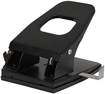 Gububi Hole Punch, Desktop ID Card Hole Punching Tool For Name Badge, 35-page Puncher