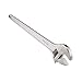 RIDGID 86932 774 Adjustable Wrench, 24-inch Large Adjustable Wrench for Metric and SAE, Silver