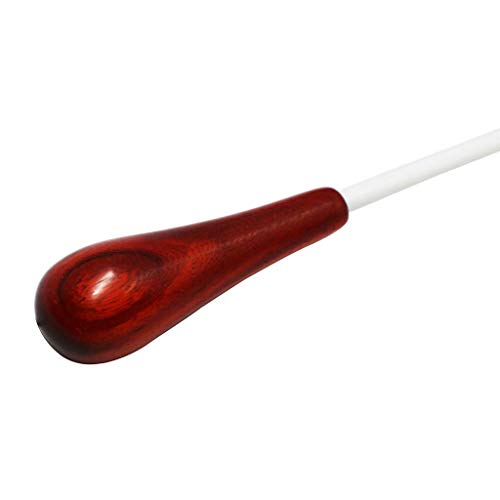 MOREYES Music Baton Orchestra Baton Band Conducting Baton with Tube Sleeve (Rosewood Handle)