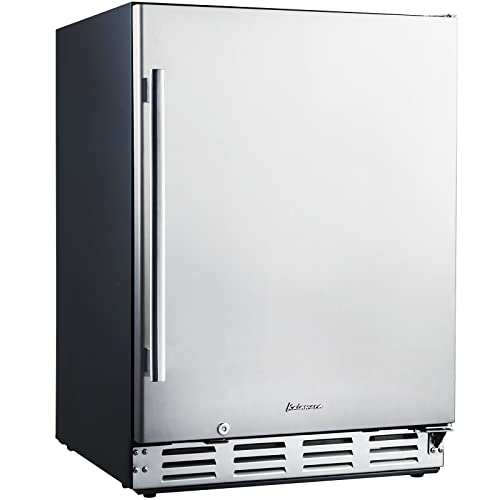 Kalamera Beverage Refrigerator, 24 inch Under Counter Beer Fridge for