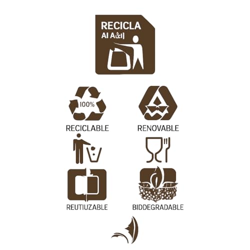 Small Kraft Paper Bags 14+5x24cm, Pack of 100 | Ecological and Recyclable, for Sandwich, Bread, Snacks, Resistant, Food Use, Hospitality