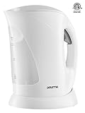 Gourmia GK200 1.8 Qt Cordless Electric Supreme Kettle - Speed Boil - Auto Shutoff Boil Detect - 1500 Watts - 110V (Kitchen)