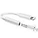 Lightning to 3.5mm Headphone Jack Adapter for iPhone 7/7Plus iPhone X/10 iPhone 8/8 plus iPad iPod, Headphone Earphone Jack Audio Adapter Dongle Charger【Call +Audio】 Support IOS11.3/10.2 or Later … …
