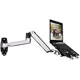 XSJ8012WT Aluminum Alloy Mechanical Spring Arm Wall Mount Laptop Holder Full Motion Laptop Mount Arm Monitor Holder Laptop St